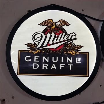 Neón Miller Genuine Draft – Redondo