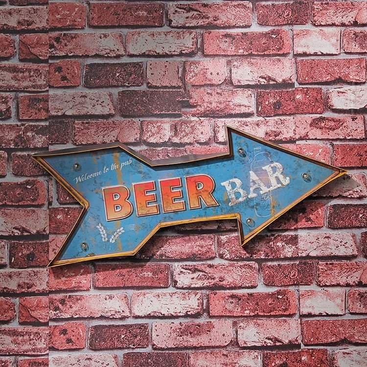 Neón Beer Bar flecha