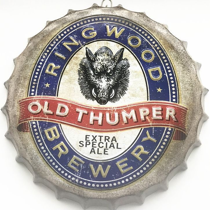 Tapa decorativa Ringwood Brewery Old Thumper
