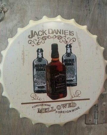 Tapa decorativa Jack Daniel's (Mellowed, tres botellas)