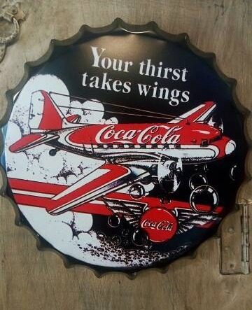 Tapa decorativa Coca-Cola (Your Thirst Takes Wings)