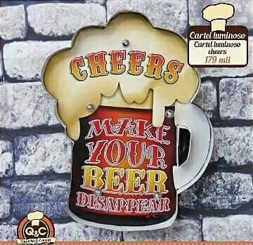 Neón Cheers, Make Your Beer Disappear