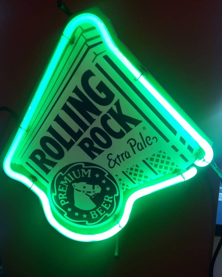 Neón Rolling Rock Extra Pale