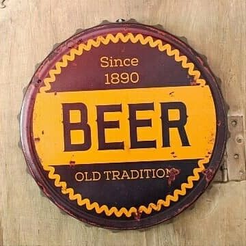 Tapa decorativa Beer Since 1890 – foto 2