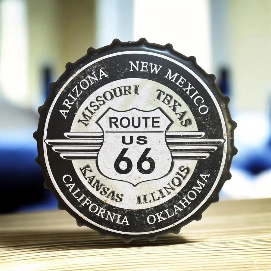 Tapa decorativa Route 66 – foto 2