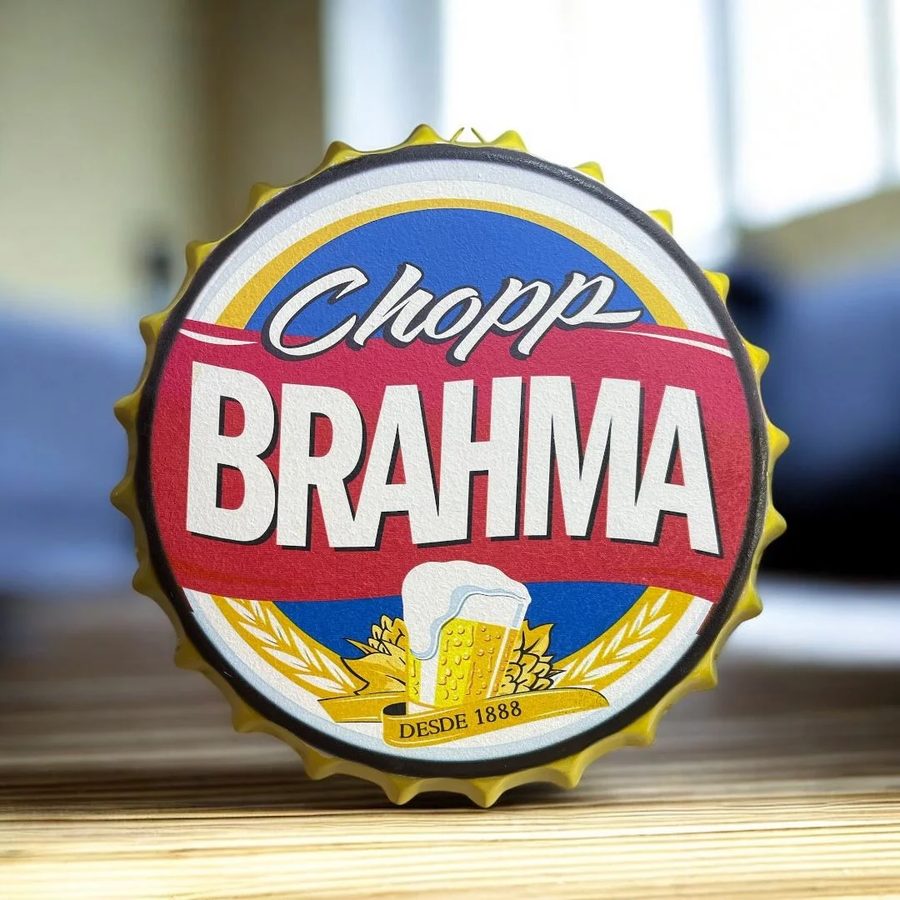 Tapa decorativa Chopp Brahma – foto 2