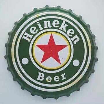Tapa decorativa Heineken Beer estrella – foto 3