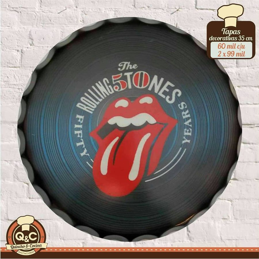 Tapa decorativa The Rolling Stones – Fifty Years