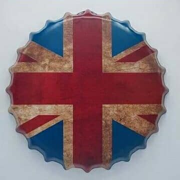 Tapa decorativa Bandera del Reino Unido – foto 2