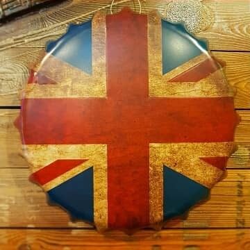 Tapa decorativa Bandera del Reino Unido – foto 4