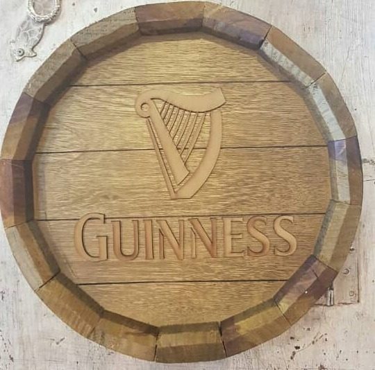 Tapa decorativa Guinness (madera) – foto 2