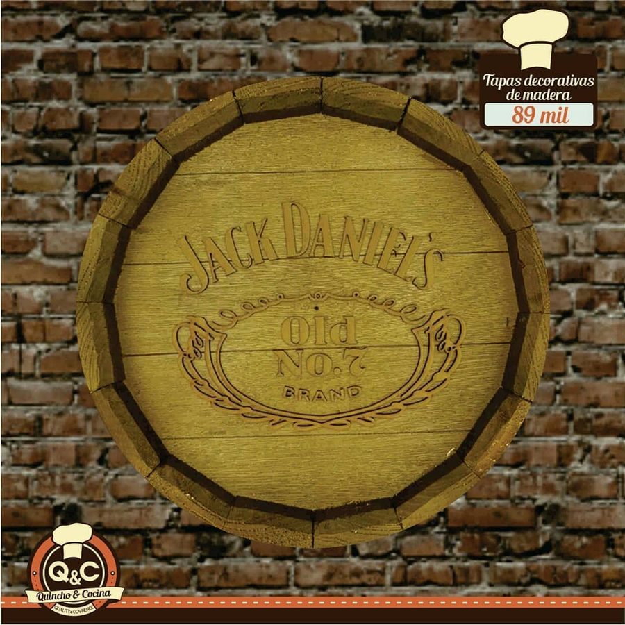 Tapa decorativa Jack Daniel's – Old No. 7