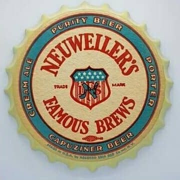 Tapa decorativa Neuweiler's Famous Brews