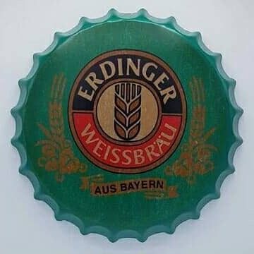 Tapa decorativa Erdinger Weissbräu