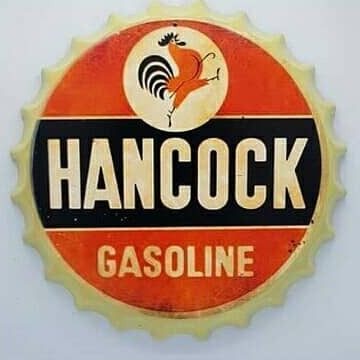 Tapa decorativa Hancock Gasoline
