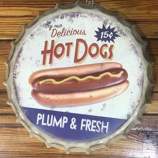 Tapa decorativa Hot Dogs – Plump & Fresh – foto 2
