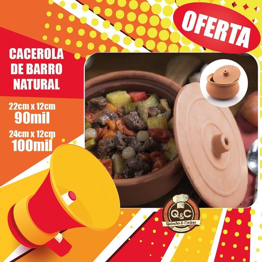 Cacerola de barro natural – foto 2