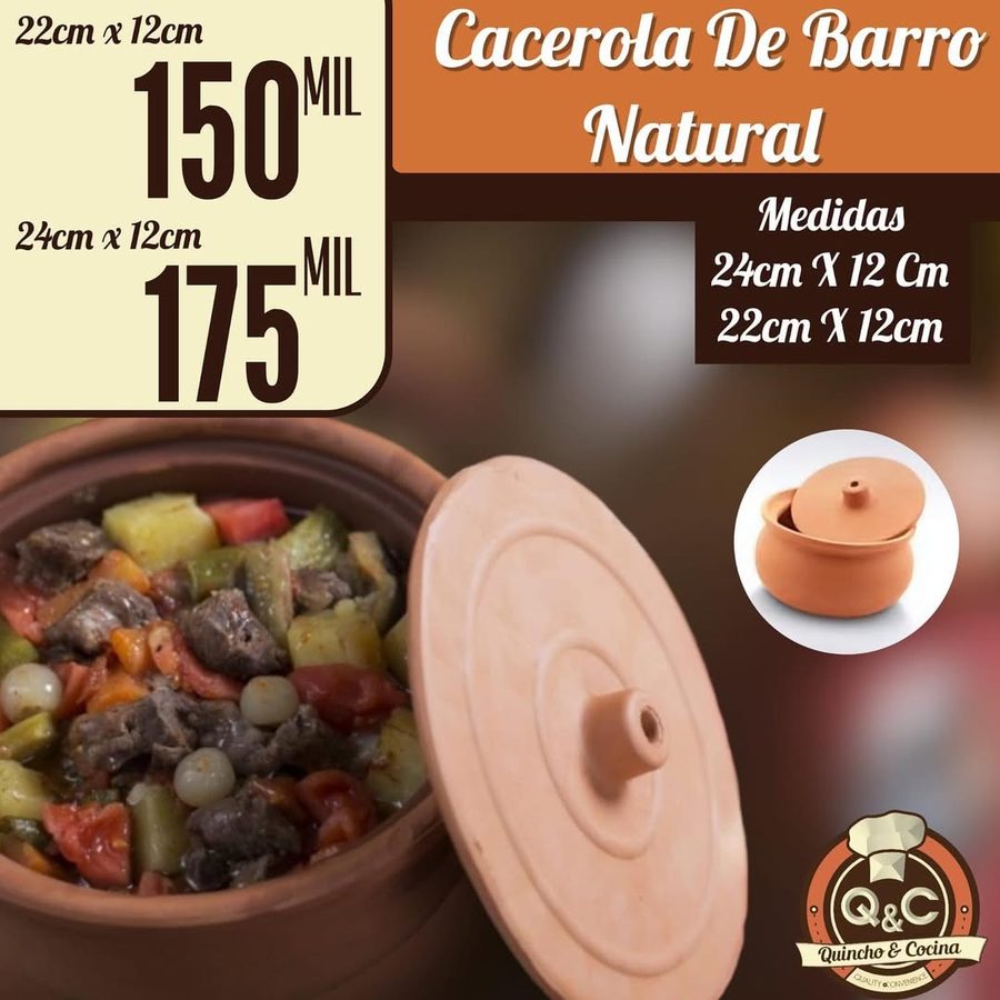 Cacerola de barro natural – foto 3
