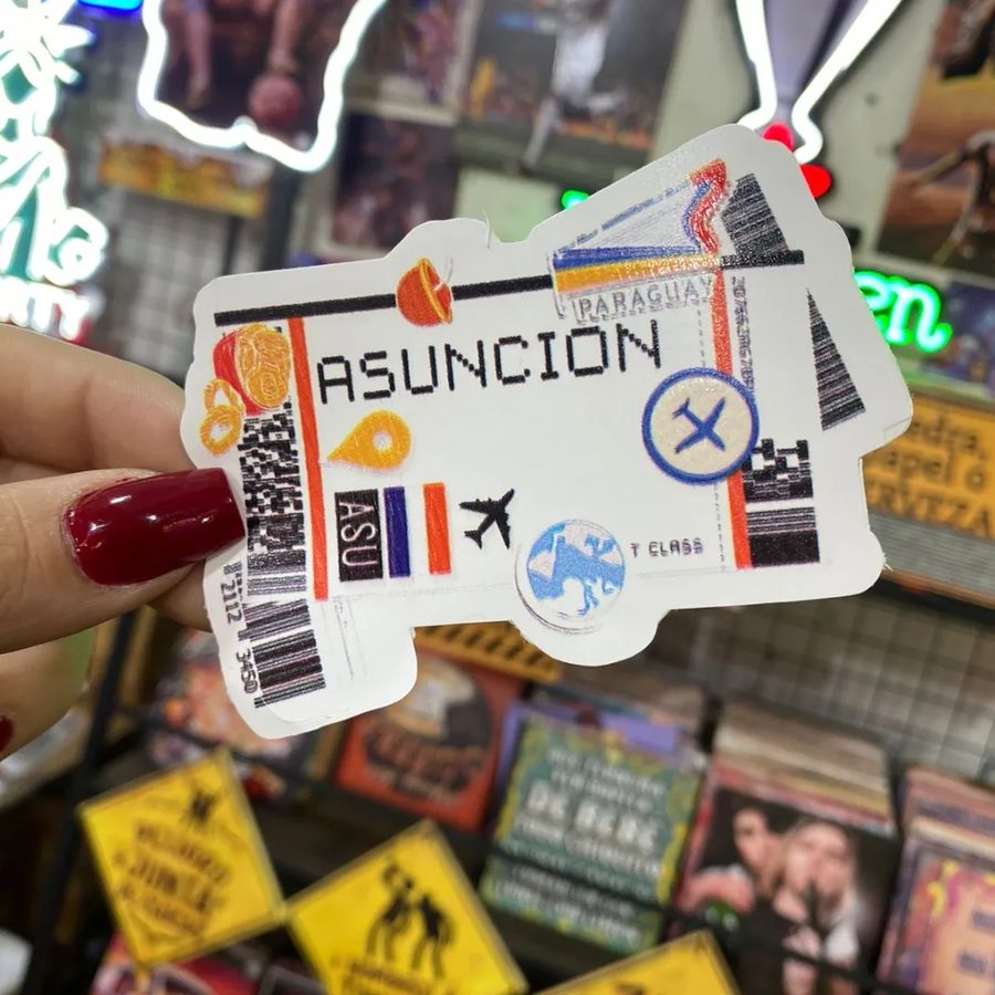 Boleto de viaje Asunción