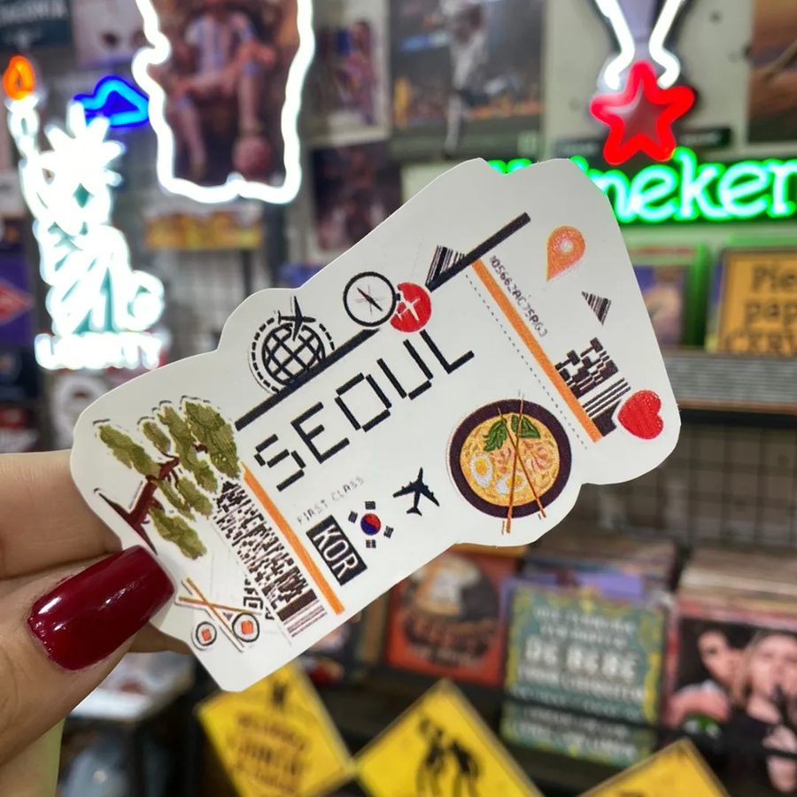 Boleto de viaje Seoul