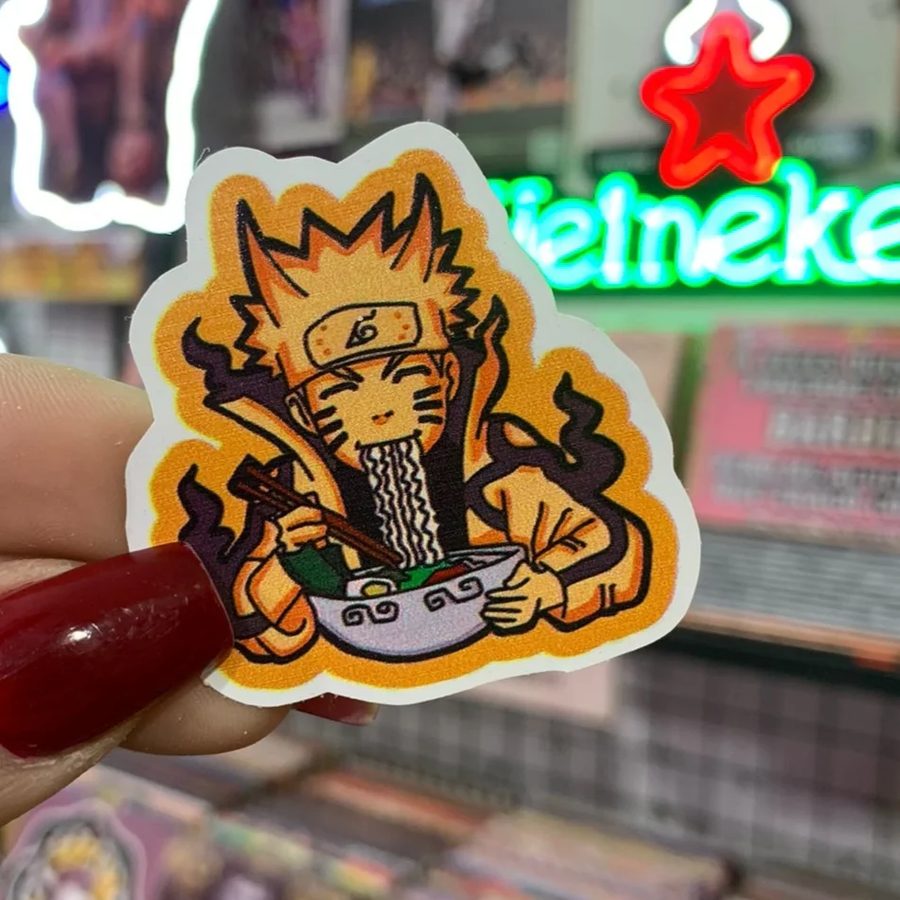 Naruto comiendo ramen