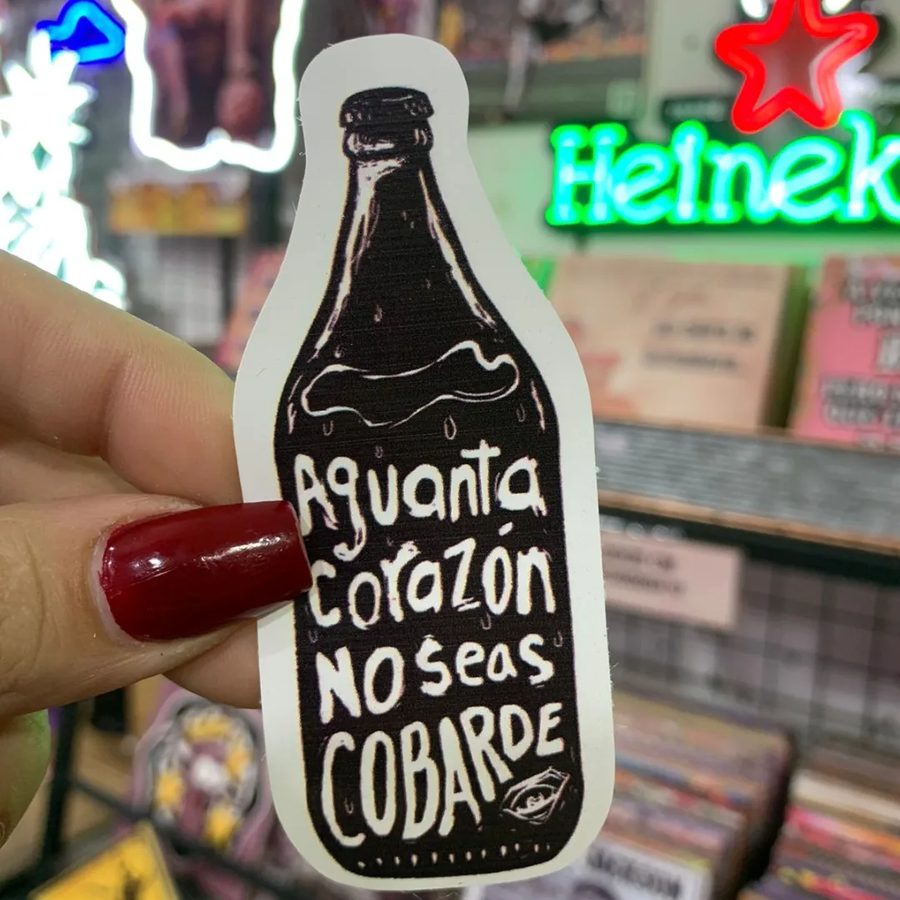 Aguanta corazón no seas cobarde