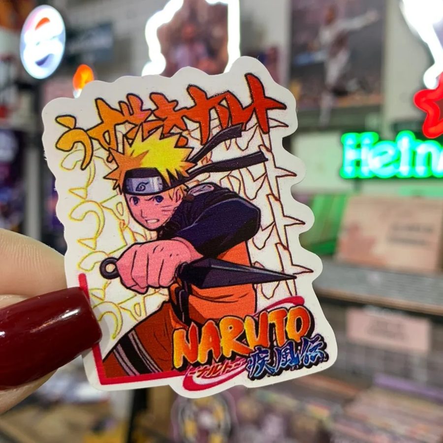 Naruto con kunai