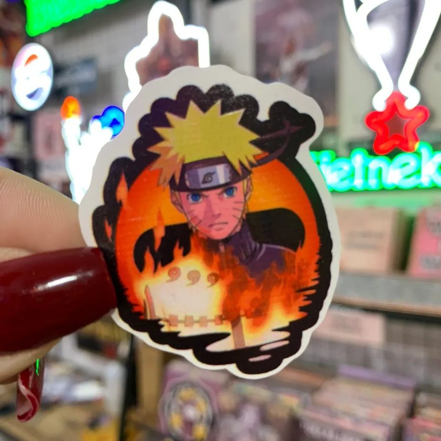 Naruto con fuego
