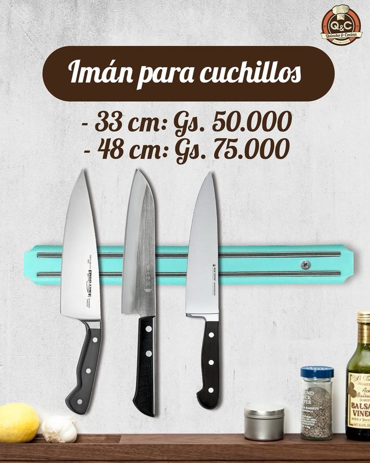 Imán para cuchillos