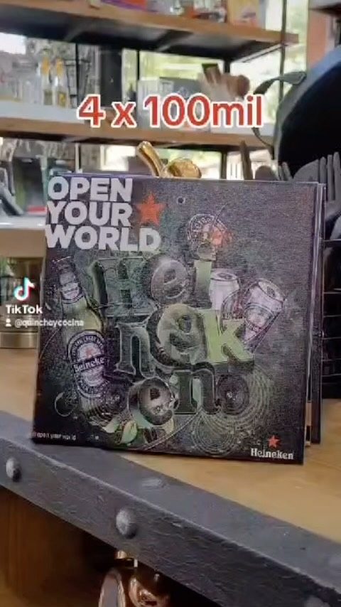 Cuadro Open Your World Heineken