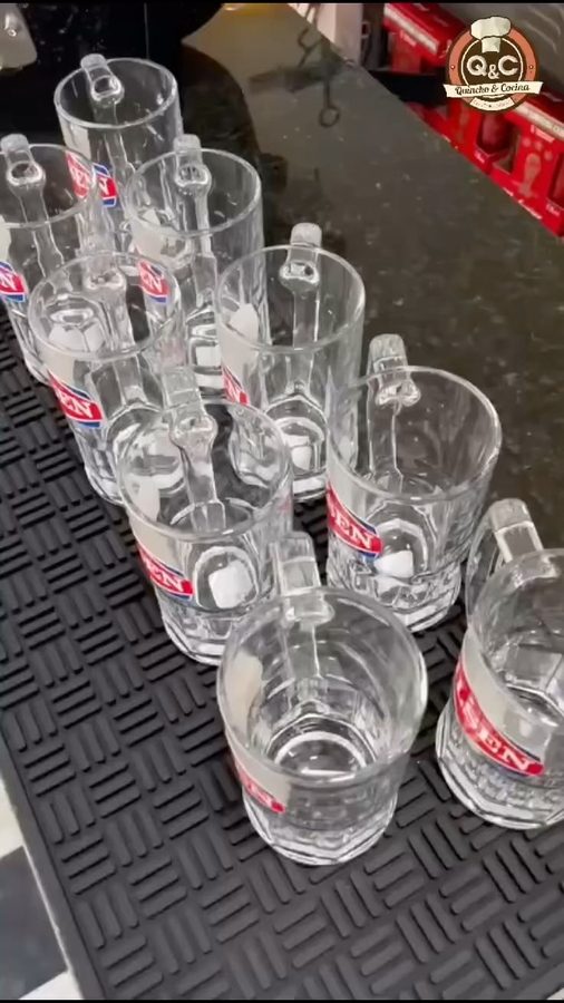 Jarras de vidrio para cerveza