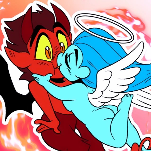 Angie y Antonio (angelita y diablito)