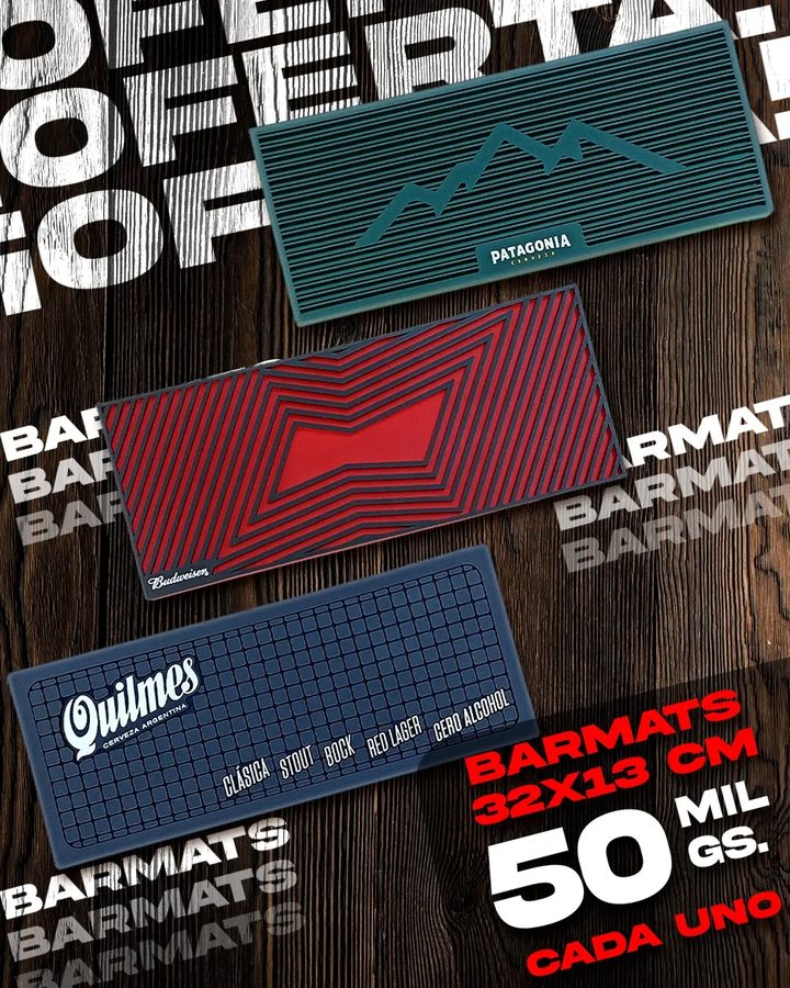 Barmats Patagonia, Budweiser y Quilmes