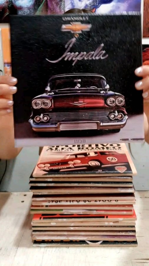 Cuadro Chevrolet Impala clásico