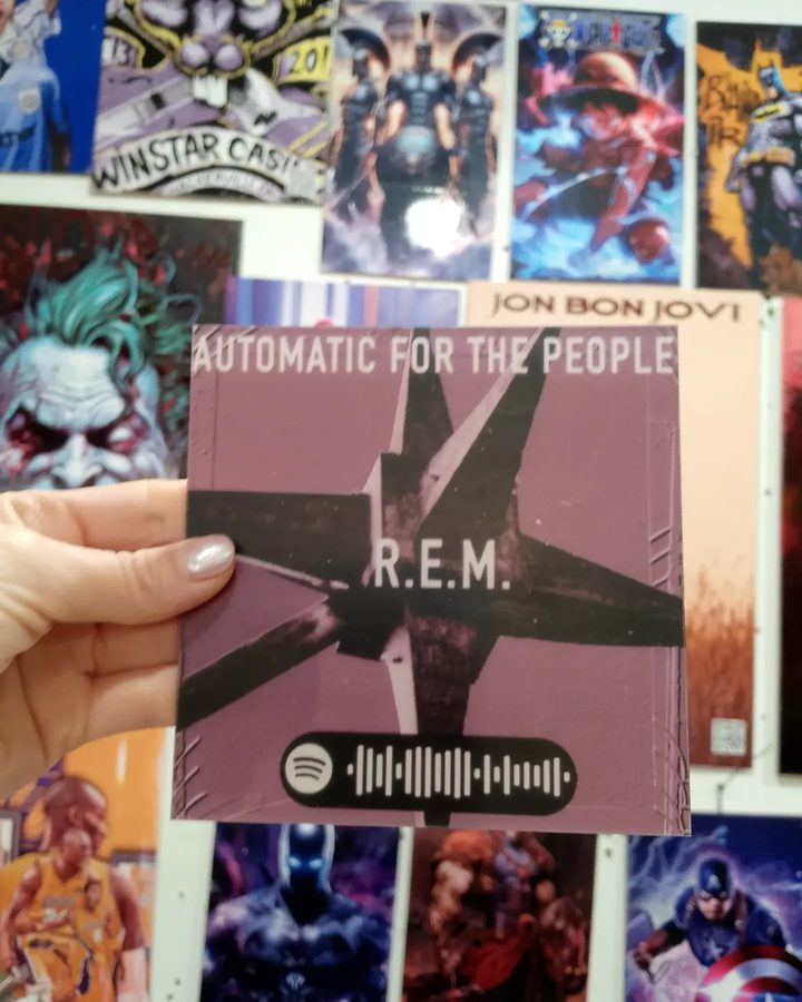 Cuadro acrílico R.E.M. – Automatic for the People