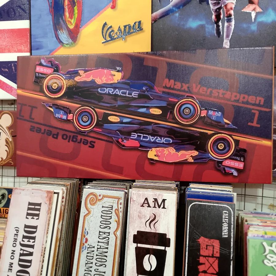 Cuadro Auto de Fórmula 1 Red Bull Racing Max Verstappen