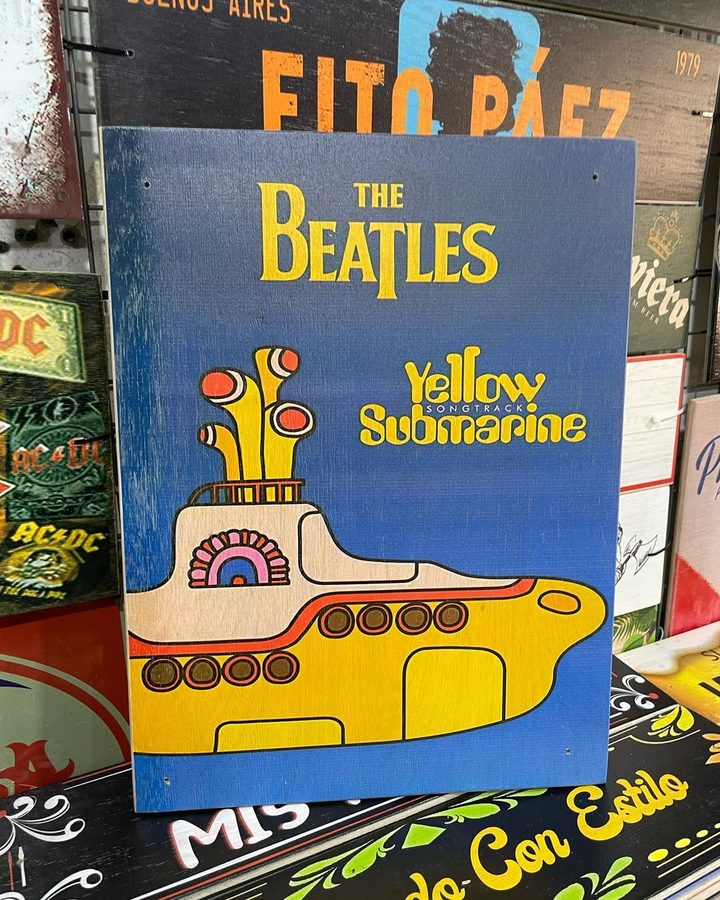 Cuadro The Beatles Yellow Submarine – foto 2