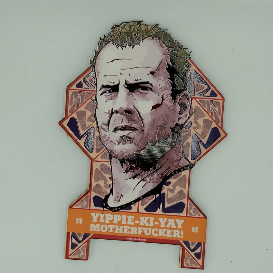 Cartel Hombre Yippie-ki-yay