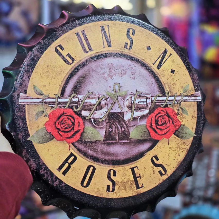 Tapa decorativa Guns N' Roses