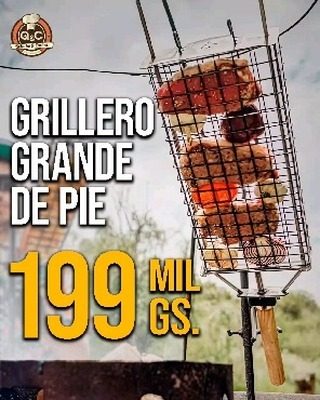 Grillero grande de pie