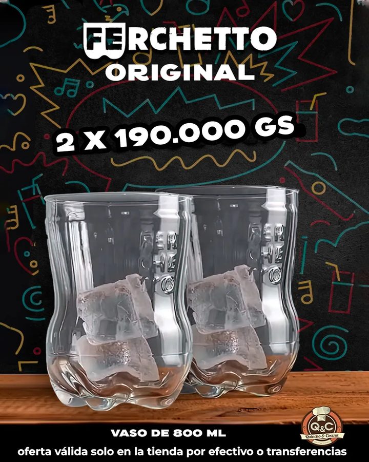 Vaso Ferchetto original 800 ml