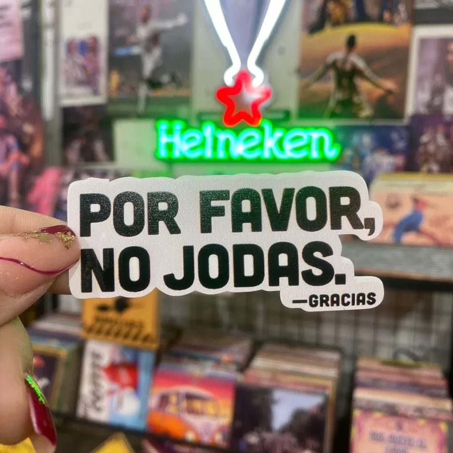 Por favor, no jodas. Gracias