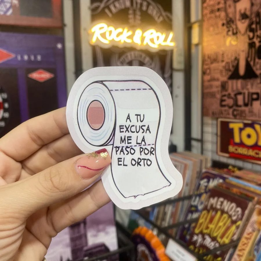 Papel higiénico A tu excusa me la paso por el orto