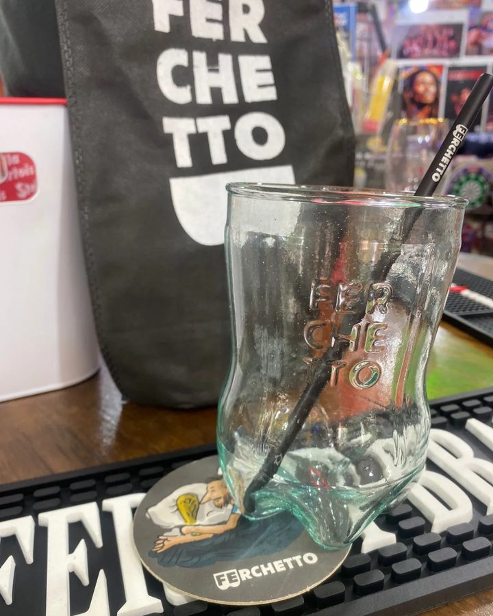 Kit Ferchetto 800 ml con bolsita, posavasos y revolvedor