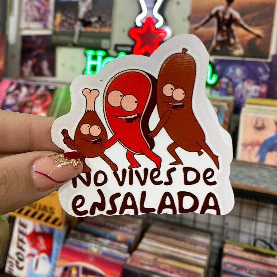 No vives de ensalada