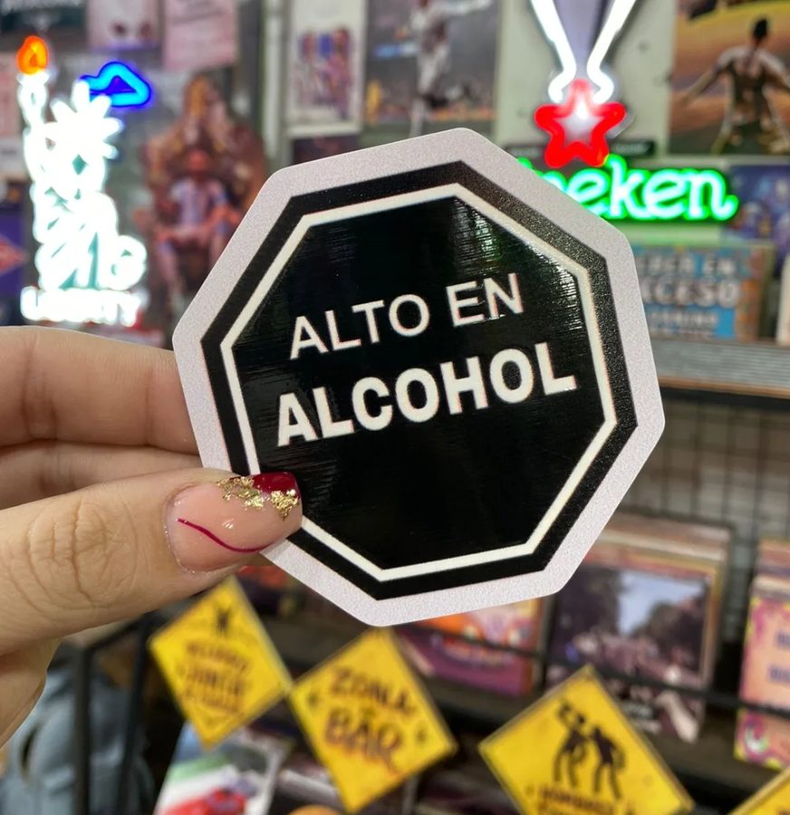Alto en alcohol