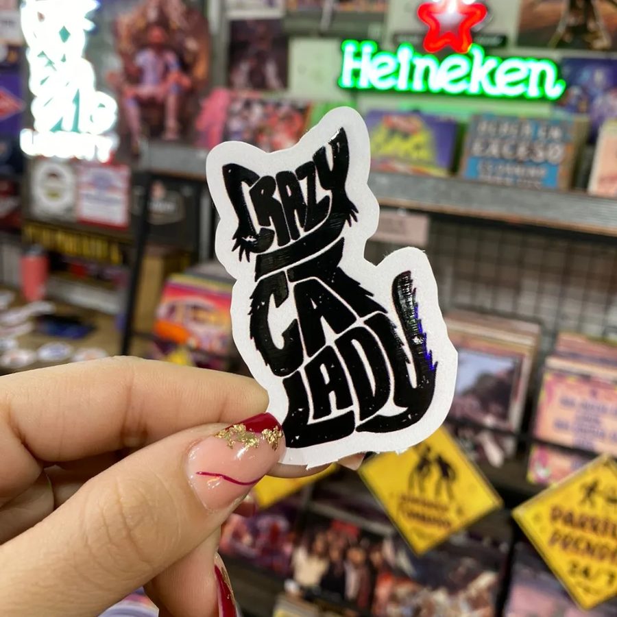 Crazy cat lady