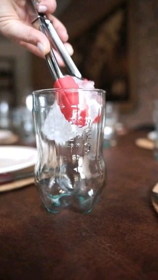 Vaso Ferchetto con hielo