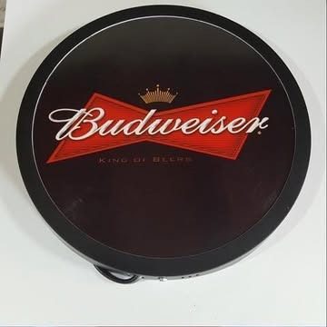 Neón Budweiser (redondo luminoso)