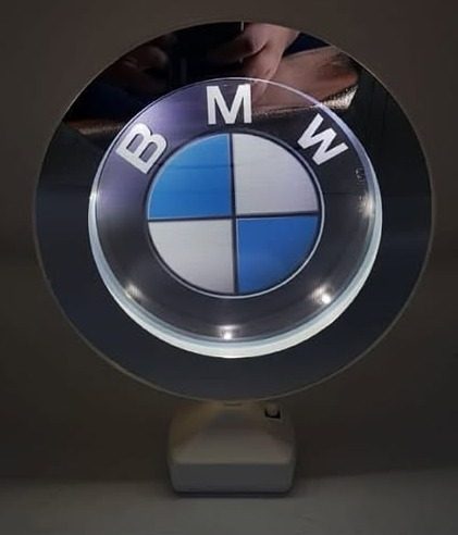 Cartel LED de mesa BMW – foto 3